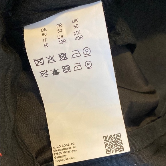 Hugo boss - Men's Navy Checkered Suit - 40R - Picture 10 of 16